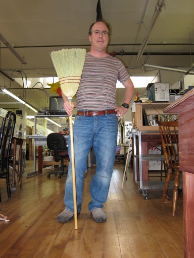 Corn broom for prototype